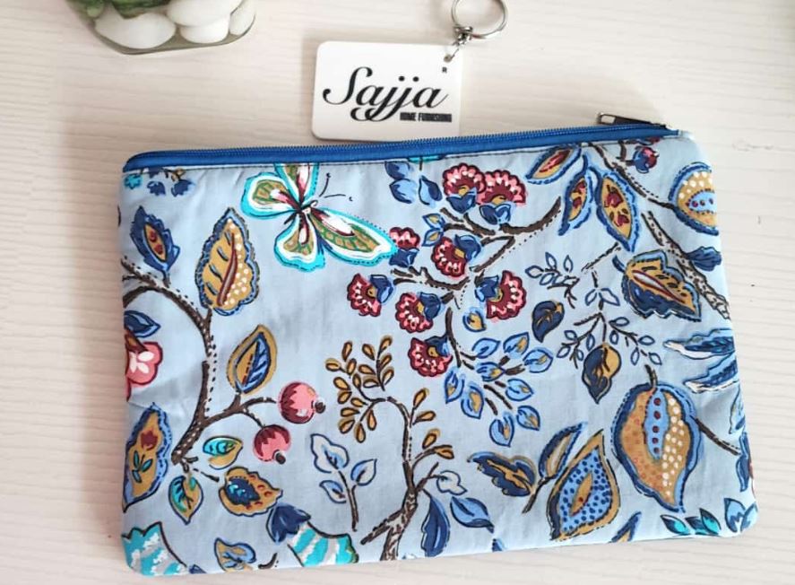 Designer zipper pouch clearance