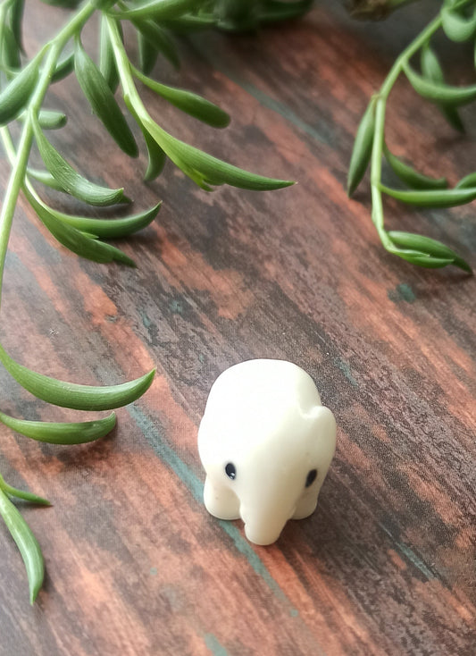 Buy Resin Fairy Garden Toy White Elephant Set of 1 - Sajja Garden Nursery