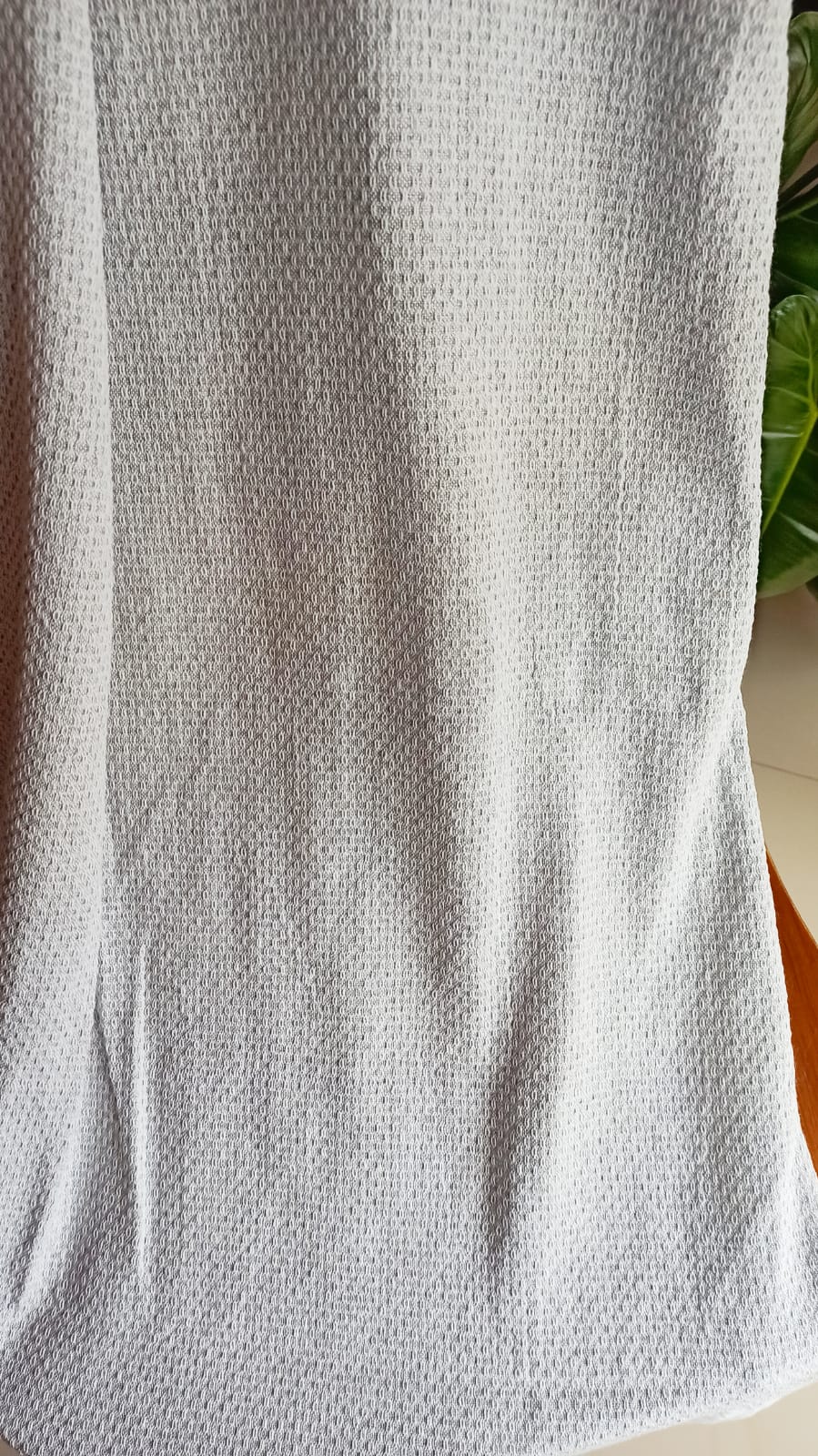 Super Absorbent Organic Cotton Beach Bath Towel Light Grey XL For Men