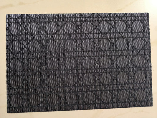 Poly Vinyl Weaved Set of 6 Table Mats