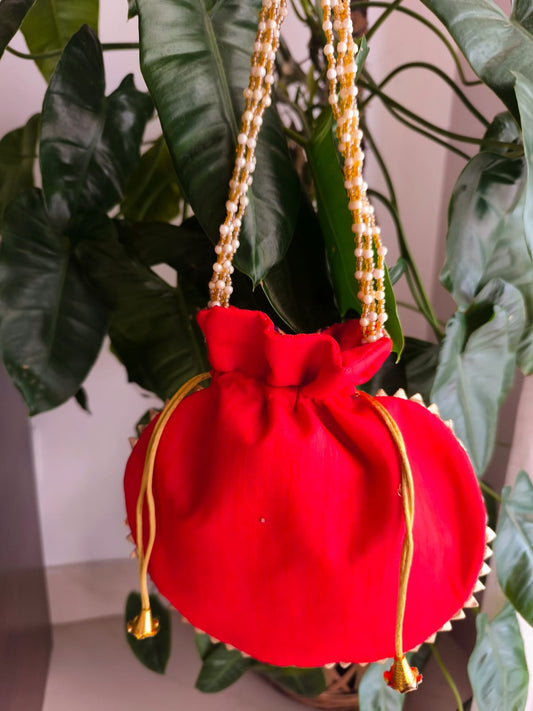 Designer Brocade Potlis Gift Bags | Handcrafted Potli Bags | Buy Party favors party favors