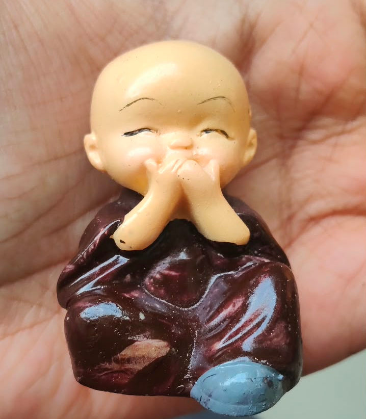 Miniature Little Monks Set of 4 - Sajja Garden Nursery