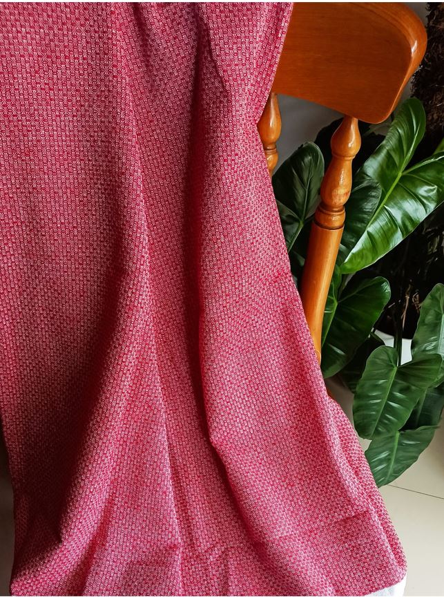 Super Soft Absorbent Organic Cotton Bath Towel Coral Red XL