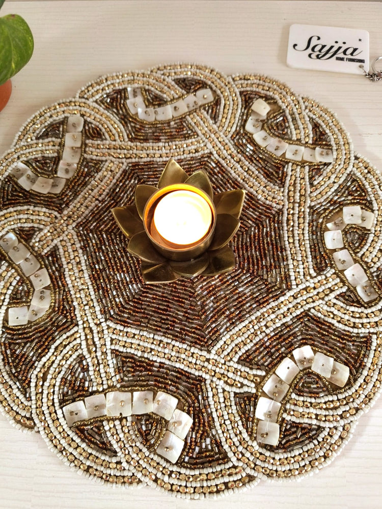 Beaded Placemats & Coasters