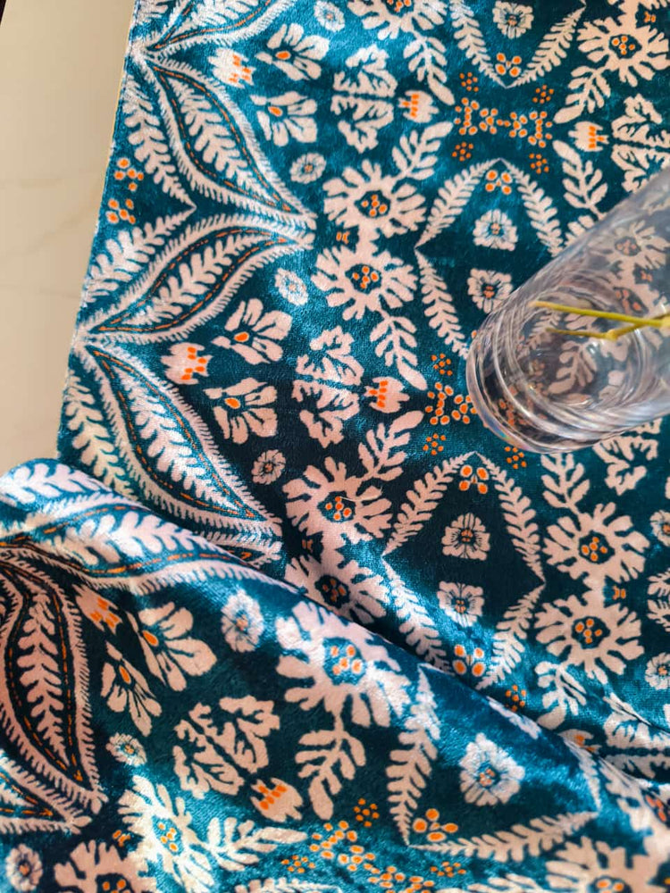 Sajja Royal Velvet Table Runners