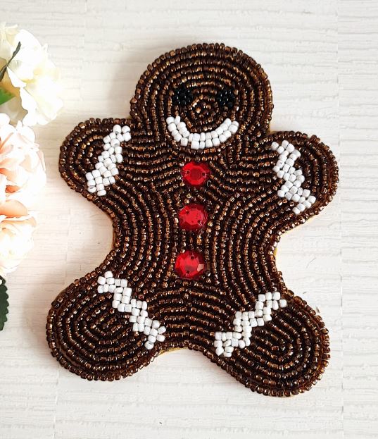 Stylish Decorative Handmade Gingerbread Beads Coaster Doily Buy Online