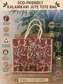 Colorful Tribal Kalamkari Printed Silk Jute Bag – Eco-Friendly Gift Bag Tote Shopping Bag