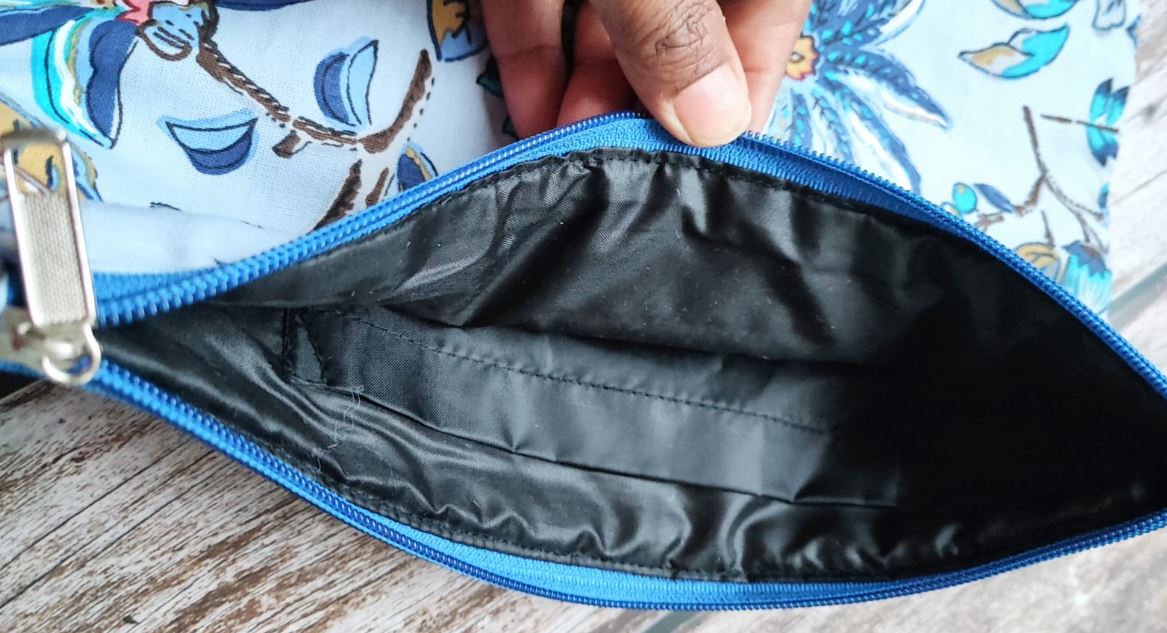 Designer hot sale zipper pouch