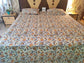 Deluxe Premium Cotton Elegant Double Bedsheet Super King 9f x 9f