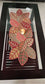 Dancing leaves Multi Coloured Beads Table Runner