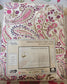 Premium Opulence Traditional King Bedsheet Pink Purple Paisley 108 inches x 108 inches