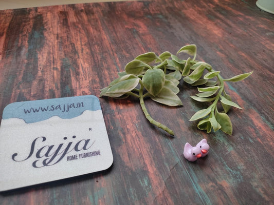 Mini Duck Fairy Garden Miniature Purple Duck Set of 2 - Sajja Garden Nursery