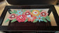 Multicolored Floral Handcrafted Beads Table Runner