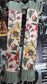 Designer Floral Cotton Fridge Handle Covers (Pair) With Frill