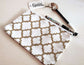 Canvas Cotton Fabric Pouch Cosmetic Bag Pencil Pouch Wallet