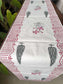 Cypress Canvas Cotton Block Printed Table Runner