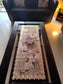 Stylish Beautiful LASER CUT METALLIC DINING TABLE RUNNER (Size 13 x 36 Inches) Golden