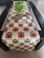 Buddha Art Inspired Silk Dining Table Runner 6 seater Side Table Runners Gift L-72 in, W-12in)