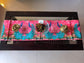 Sajja Enchanting Pink Peacock Silk Table Runner (12 x 72 inches)