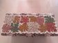 Elegant Multicolor Colour Burst Leaves Beaded Table Runner