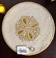 Elegant Designer Ivory Pearl Floral Beaded Table Placemat