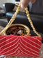 Designer Red Clutch Gift Bags | Handcrafted Potli Bags | Buy Party favors party favors