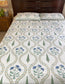 Buy Mughal Jaal South Cotton Hand block Double Bedsheet King 9 feet x 9 feet