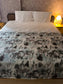 Buy Online Designer Ombre Teal Blue Fine Cotton Super King Bedsheet 108 x 108 inches