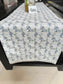 Contemporary Blue Green  Table Runners, Organic Cotton |  Microwave Cover