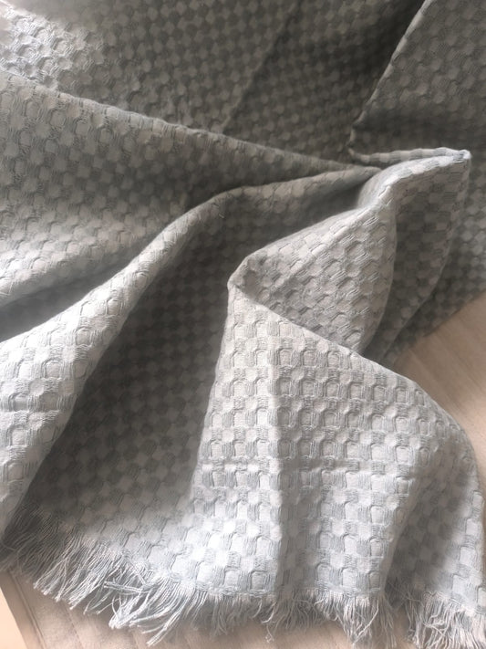 Royal Luxurious Jade Cotton Waffle Bath Towel | Sofa throw