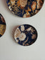 Shop Metal Wall Plates | Golden swans, blooming florals, and graceful birds | Set of 3 - 8,  10, & 12 inches