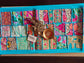 Blue Khambadiya Patchwork Table Runner (Onesize)  (14 x 60 inches)