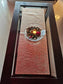 Floral Rose Soft Rexene poly vinyl cutwork 13 x 36 Gold Table Runner