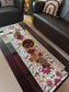 Multicolored Dupion Silk Table Runner  For Centre Table (L-48in, W-12in) | L- 4 feet