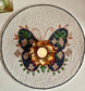 Decor Colourful Butterfly Round Ivory Beads Placemat Mat Gift
