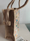 Buy Kalamkari Abstract Silk Jute Gifting Bag | Eco friendly Lunch Bags | Buy Party favors | Gift Bag