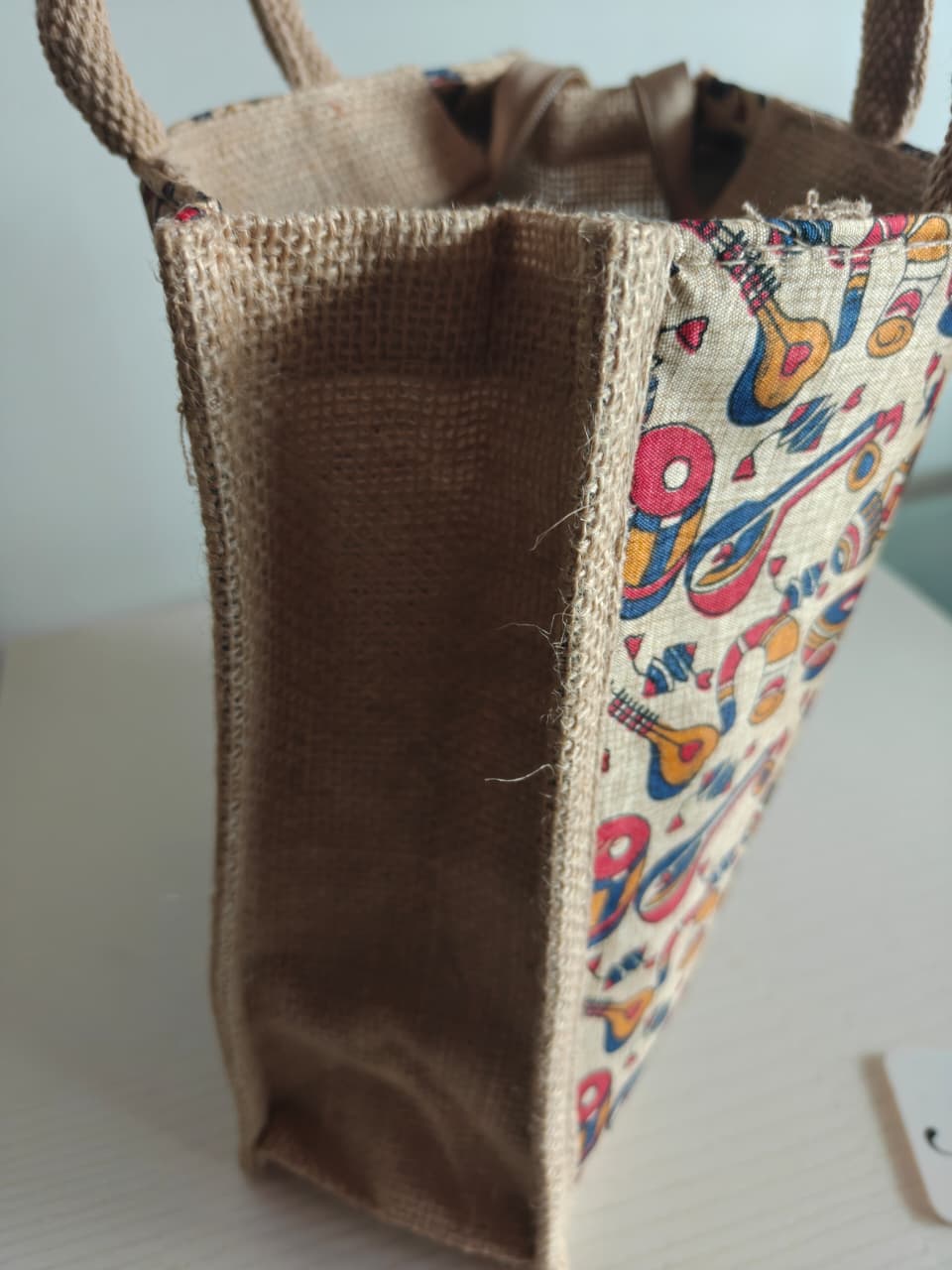 Buy kalamkari Musical Silk Jute Gifting Bag | Eco Friendly Lunch Bags