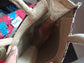 Stylish Floral Silk Jute Gifting Bag | Eco friendly Handcrafted Lunch Bags