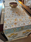 Floral Canvas Cotton Hand Block Printed Table Runner