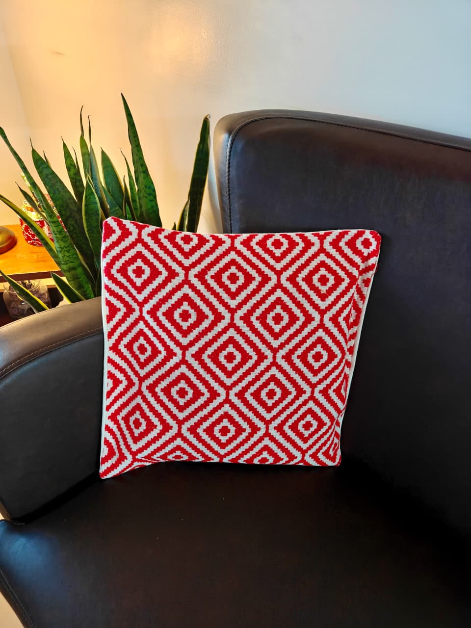 Hand Block Printed Standard Size Cushion Cover (16×16 inch) Cotton