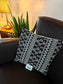 Buy Sajja Hand Woven Stylish Black N White Cushion Covers cotton 16 x 16 inches
