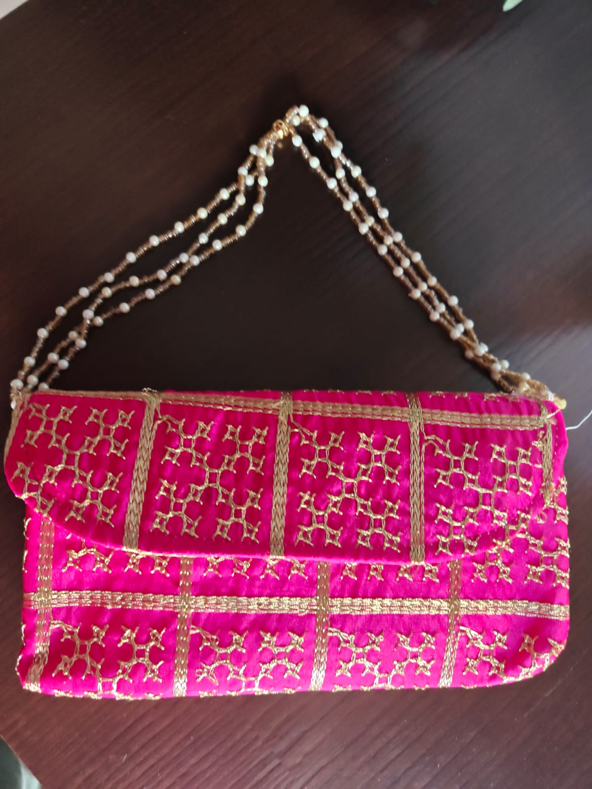 Designer Rani Pink Clutch Gift Bags | Handcrafted Potli Bags | Buy Party favors party favors
