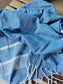 Super Absorbent Organic Cotton Bath Towels Beach Towel Dark Blue XL