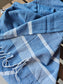 Super Absorbent Organic Cotton Bath Towels Beach Towel Dark Blue XL