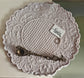 Sajja Round Lilac Cotton Quilted Table Fabric Placemat mat Set of 2
