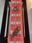 Buddha Art Inspired Silk Dining Table Runner 6 seater Side Table Runners Gift L-72 in, W-12in)