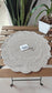 Beige Earthy Floral Cotton Round Oval Table Fabric Decorative Quilted Placemat mat 1 piece