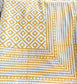 Designer Sunflower Yellow Elegance Collection Cotton King Double Bedsheet