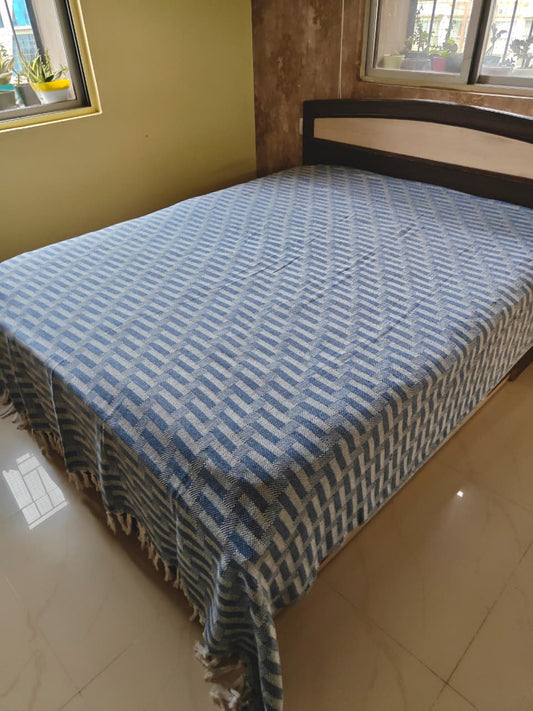 Sajja Signature Handloom Cotton Bedcovers/Bedspreads