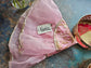 Decorative Pink Silver Golden Organza Gota Patti Thalposh/Thali Cover